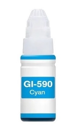 Original Canon GI-590C Cyan Ink Bottle - (1604C001)